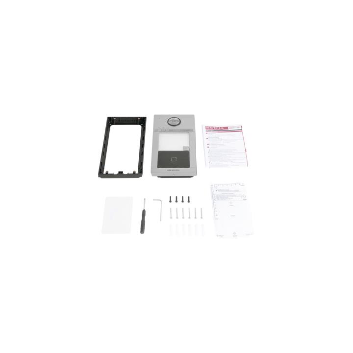 Videoportero IP 2 Megapixel / Llamada y Apertura Remota desde App Hik-Connect / PoE / Exterior IP65 + Antivandalico