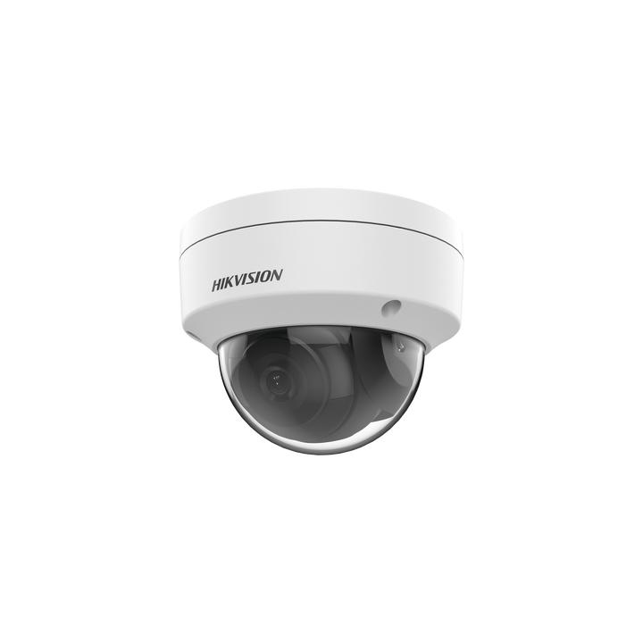 Domo IP 4 Megapixel / Lente 2.8 mm / 30 mts IR / WDR 120 dB / Exterior IP67 / Hik-Connect P2P / H.265+ / PoE / ONVIF
