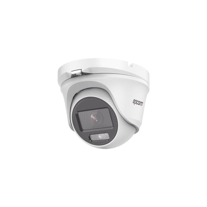 [ColorVu] Eyeball TURBOHD 2 Megapíxel (1080p) / Lente 2.8 mm / Microfono Integrado / Imagen a Color 24/7 / METAL / Luz