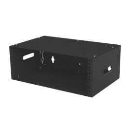 Gabinete para Montaje en Pared liviano, 4 Unidades de rack, Profundidad máxima de trabajo 250 mm, Se envía el