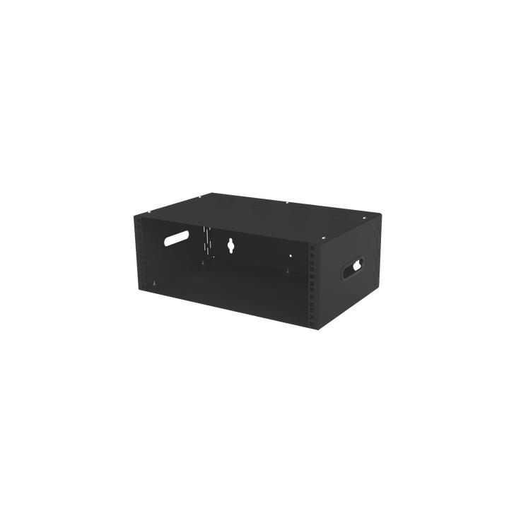 Gabinete para Montaje en Pared liviano, 4 Unidades de rack, Profundidad máxima de trabajo 250 mm, Se envía el
