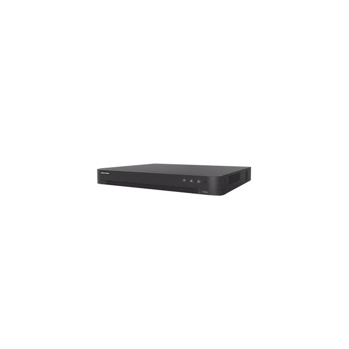DVR 32 Canales TurboHD + 2 Canales IP / 2 Megapixel (1080p) Lite / Acusense (Evita Falsas Alarmas) / Audio por