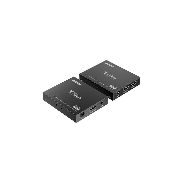 Kit Extensor HDMI para distancias de 70 metros / Resolución 4K x 2K@ 60 Hz/ Cat 6, 6a y 7 / IPCOLOR / CERO LATENCIA /