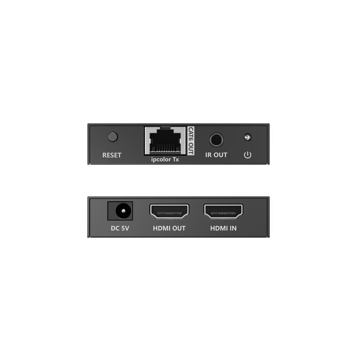 Kit Extensor HDMI para distancias de 70 metros / Resolución 4K x 2K@ 60 Hz/ Cat 6, 6a y 7 / IPCOLOR / CERO LATENCIA /