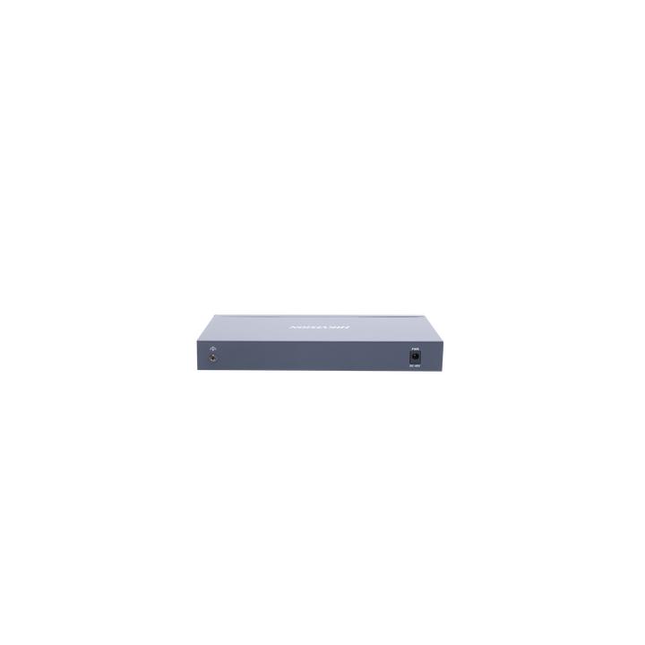 Switch Gigabit PoE+ / Administrable / 8 Puertos Gigabit PoE+ / 2 Puertos SFP / Configuración Nube Hik-Partner Pro /