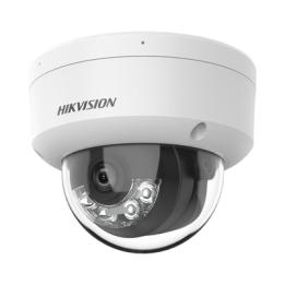 Domo IP 4 Megapixel / Lente 2.8 mm / Dual Light (30 mts IR + 30 mts Luz Blanca) / Micrófono Integrado / Antivandálico