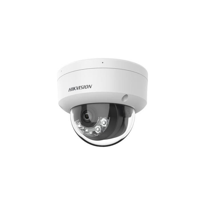 Domo IP 4 Megapixel / Lente 2.8 mm / Dual Light (30 mts IR + 30 mts Luz Blanca) / Micrófono Integrado / Antivandálico