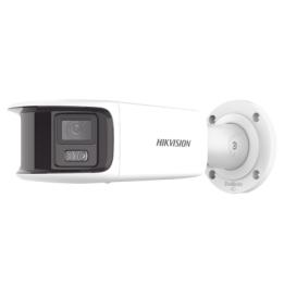 [FlexVu] [PROTECCIÓN ACTIVA] Bala IP Panorámica 8 Megapixel (4K) / 2 Lentes 4 mm (180°) / Imagen a Color 24/7
