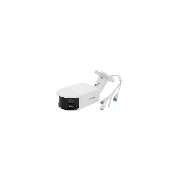 [FlexVu] [PROTECCIÓN ACTIVA] Bala IP Panorámica 8 Megapixel (4K) / 2 Lentes 4 mm (180°) / Imagen a Color 24/7