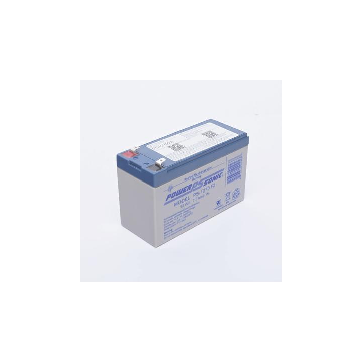 Batería 12V, 7AH, Para Respaldo, Tecnologías AGM/VRLA, 5 Años Vida Útil, Terminales F2, Reconocida UL