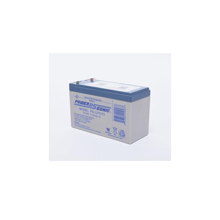 Batería 12V, 7AH, Para Respaldo, Tecnologías AGM/VRLA, 5 Años Vida Útil, Terminales F2, Reconocida UL