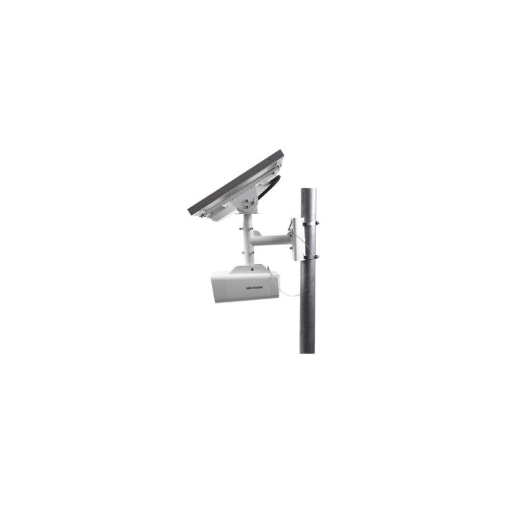 Kit Solar IP All in One / Cámara Bala ColorVu 4 Megapixel / Lente 4 mm / Panel Solar / Batería de Respaldo de Litio