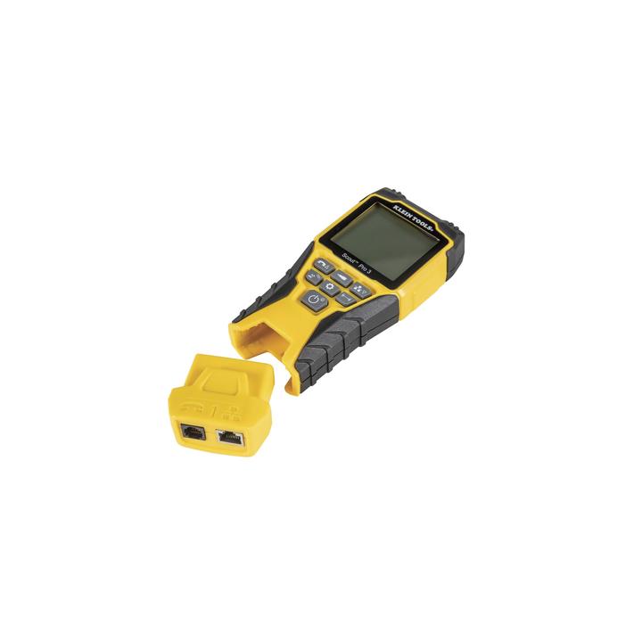 Kit Scout™ Pro 3 Probador de Cables de Voz (RJ11/12), de Datos (RJ45) y de Video (Coaxial con conector F),