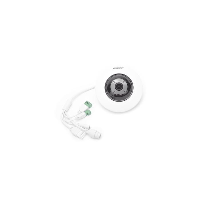 Mini Fisheye IP 5 Megapixel / Panorámica 180° - 360° / Microfono Integrado / 8 mts IR / Uso en Interior / PoE /