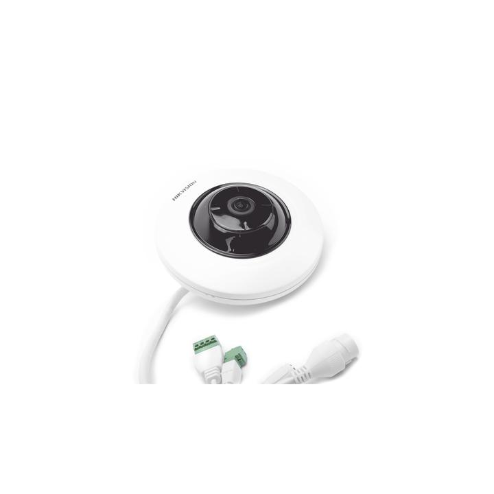 Mini Fisheye IP 5 Megapixel / Panorámica 180° - 360° / Microfono Integrado / 8 mts IR / Uso en Interior / PoE /