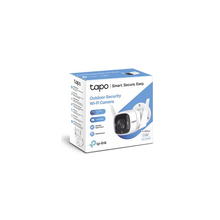 Cámara IP 4 Megapixel (2K) / Lente 3.18 mm / Wi-Fi / 30 mts IR / Exterior IP66 / Audio Bidireccional / Micro SD  hasta
