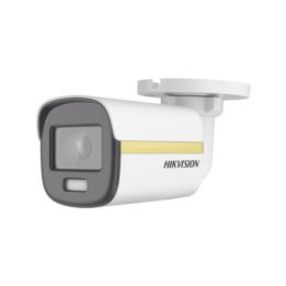 [ColorVu] Bala TURBOHD 4K (8 Megapixel) / Imagen a Color 24/7 / Lente 2.8 mm / METAL / Luz Blanca 20 mts / Exterior