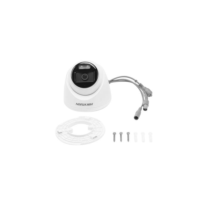 [ColorVu] Turret TURBOHD 3K (5 Megapixel) / Micrófono Integrado / Lente 3.6 mm / Imagen a Color 24/7 / 40 mts Luz