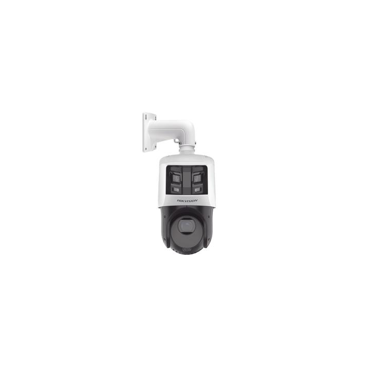 [TandemVu] PTZ IP 4 Megapixel con Cámara Panoramica 6 Megapixel / 25X Zoom / 100 mts IR / IP66  / WDR / PoE+ /