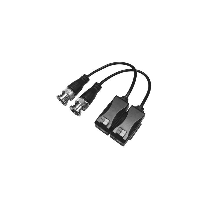 Kit de Transceptores (Baluns) con Terminal PUSH SUPERIOR PIG TAIL en ambos conectores, Resolución 4K , Cable flexible