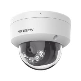 [Dual Light] Domo IP 2 Megapixel / Lente 2.8 mm / 30 mts IR + 30 mts Luz Blanca / Micrófono Integrado / Antivandálico