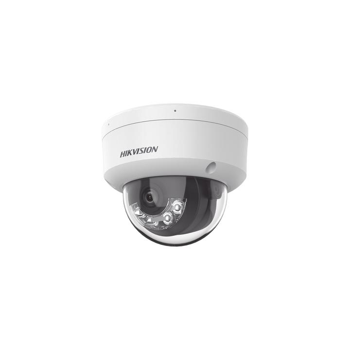 [Dual Light] Domo IP 2 Megapixel / Lente 2.8 mm / 30 mts IR + 30 mts Luz Blanca / Micrófono Integrado / Antivandálico