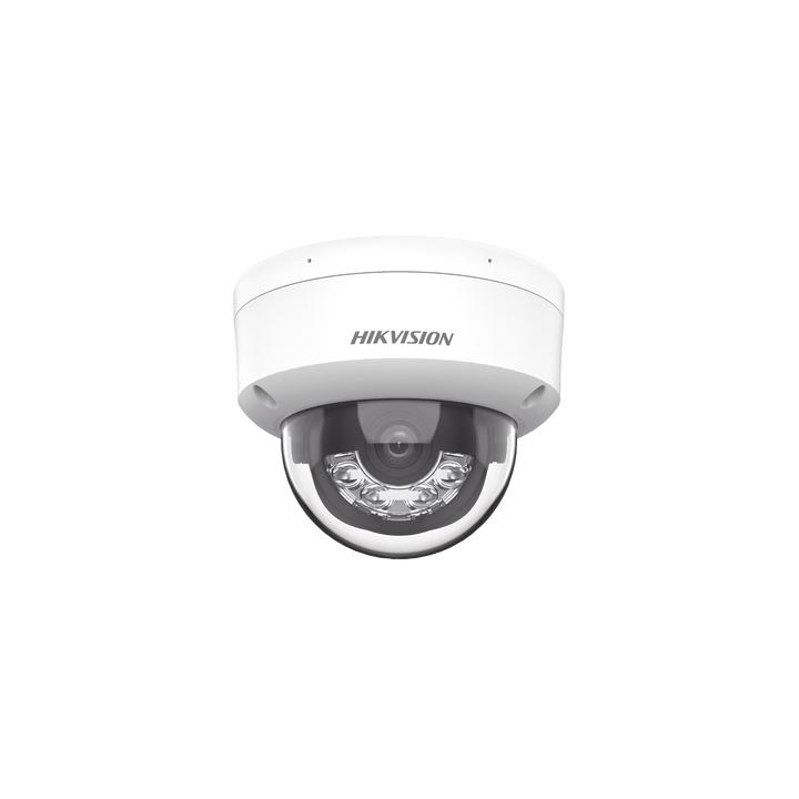 [Dual Light] Domo IP 2 Megapixel / Lente 2.8 mm / 30 mts IR + 30 mts Luz Blanca / Micrófono Integrado / Antivandálico