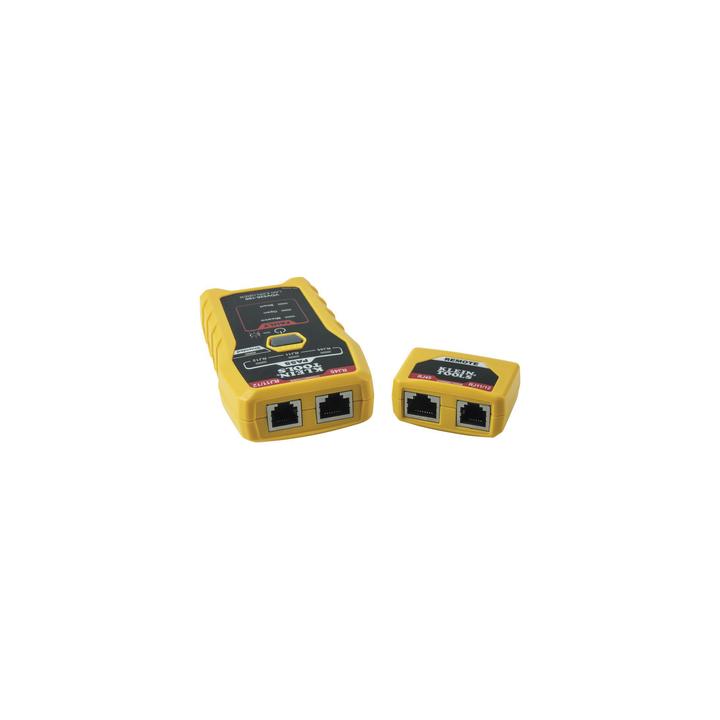 Probador de Cables de Red y Probador de Cables de Datos LAN Explorer™ con Transmisor Remoto.