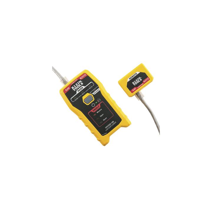 Probador de Cables de Red y Probador de Cables de Datos LAN Explorer™ con Transmisor Remoto.