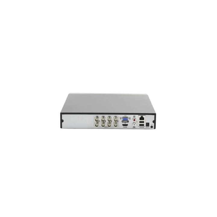DVR 8 Canales TURBOHD + 4 Canales IP / 5 Megapíxel Lite - 3K Lite / Audio por Coaxitron / ACUSENSE Lite / 1 Bahía de