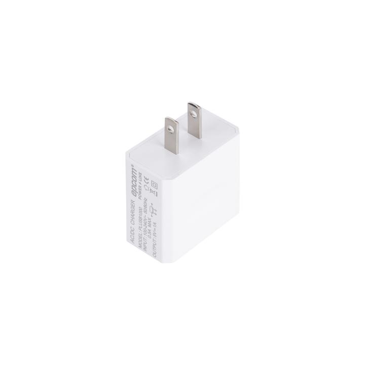 Cargador Micro-USB Profesional de 1 Puerto / 5 VCC / 1 Amper Para Smartphones y Tablets / Voltaje de Entrada de 100-240