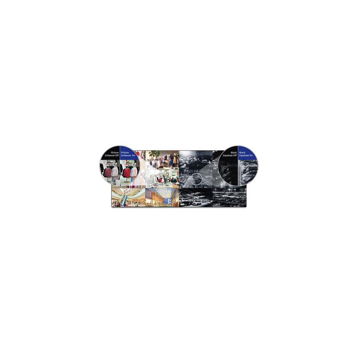 Pantalla Profesional LED de 55" para Video Wall, Full HD (1080p), HDMI/DVI-D/DP, Bisel Ultra Delgado de 2.3mm.