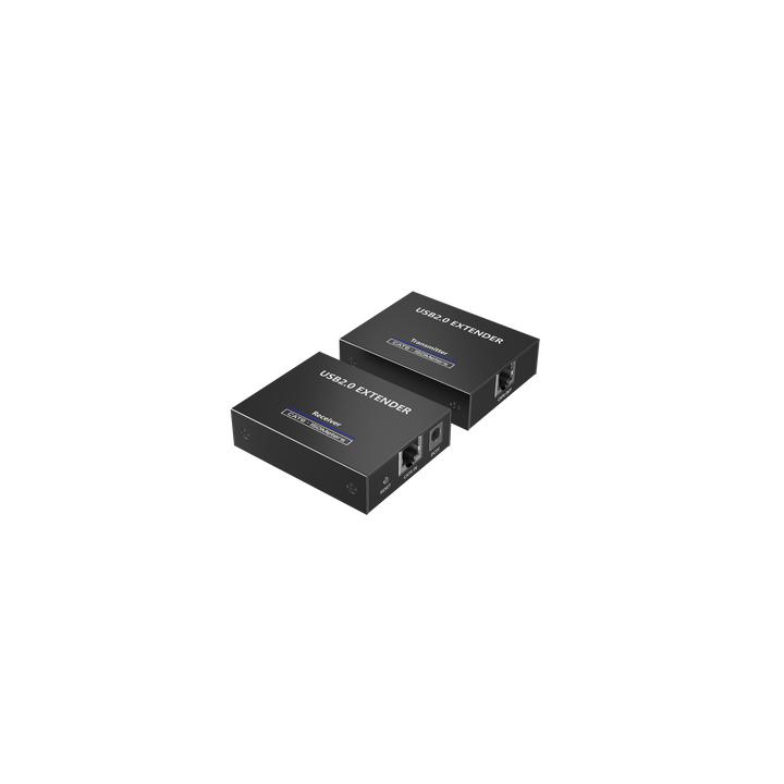 Kit EXTENSOR USB 2.0 de 4 Puertos para Distancias de Hasta  150 m | Soporta USB 2.0, USB 1.1 y USB 1.0 | UTP Cat
