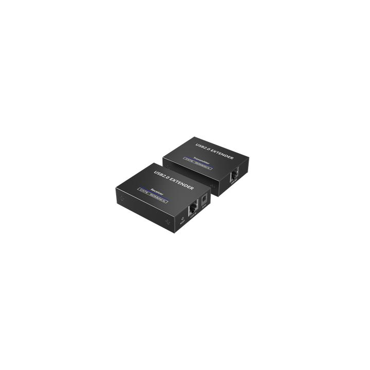 Kit EXTENSOR USB 2.0 de 4 Puertos para Distancias de Hasta  150 m | Soporta USB 2.0, USB 1.1 y USB 1.0 | UTP Cat