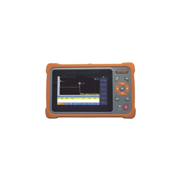 OTDR Monomodo para Pruebas en Enlaces de Fibra Óptica, Longitudes de Onda 1310 y 1550 nm, Entrada SC/APC