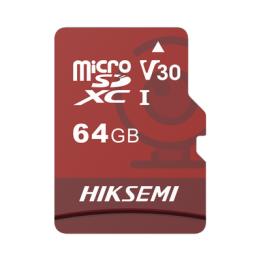 Memoria microSD / Clase 10 de 64GB / Especializada Para Videovigilancia (Uso 24/7) / Compatibles con cámaras HIKVISION