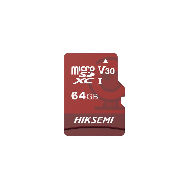 Memoria microSD / Clase 10 de 64GB / Especializada Para Videovigilancia (Uso 24/7) / Compatibles con cámaras HIKVISION