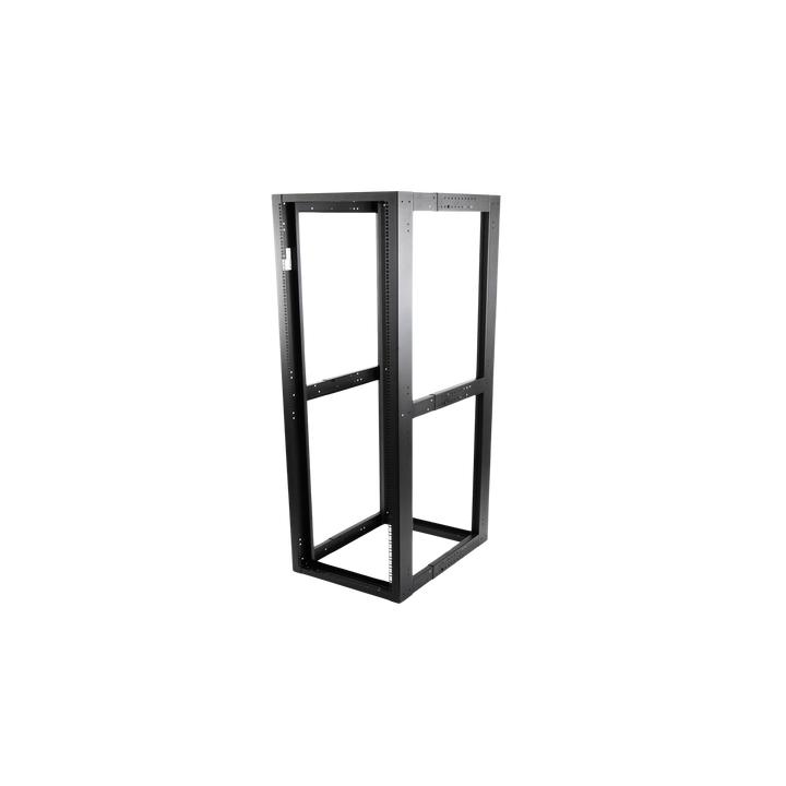 Rack Estándar 19" de 4 Postes, Acero, 45 Unidades, Profundidad Ajustable.
