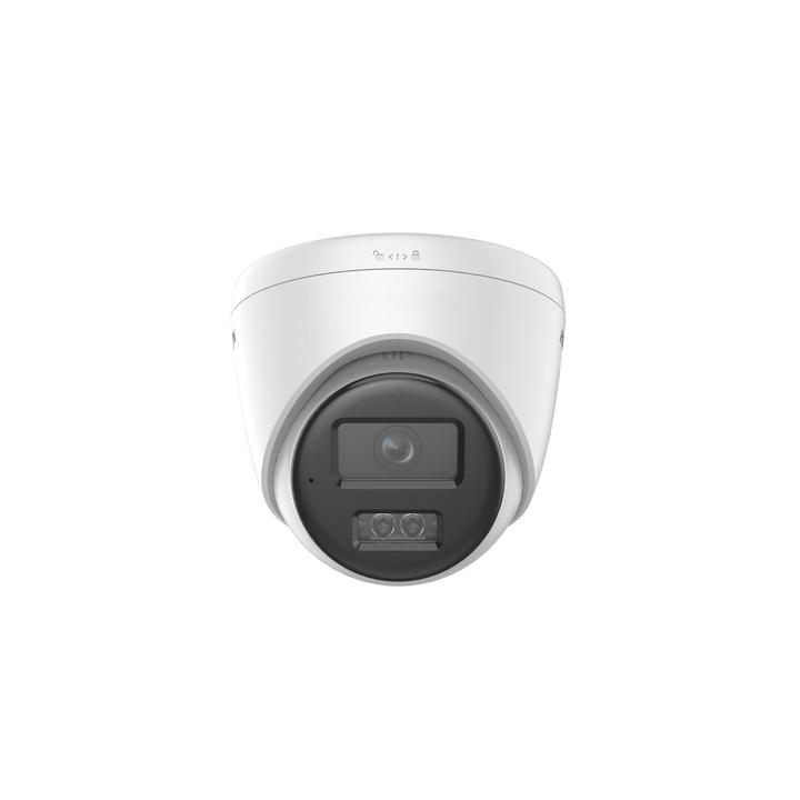 [Dual Light] Turret IP 8 Megapixel (4K) / Lente 2.8 mm / 30 mts IR + 30 mts Luz Blanca / Micrófono Integrado /