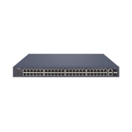 Switch PoE+ / Administrable / 48 Puertos 1000 Mbps PoE+ / 2 Puertos 1000 Mbps Uplink / 2 Puertos SFP / 470 Watts