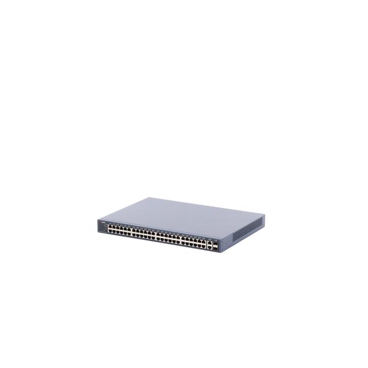 Switch PoE+ / Administrable / 48 Puertos 1000 Mbps PoE+ / 2 Puertos 1000 Mbps Uplink / 2 Puertos SFP / 470 Watts