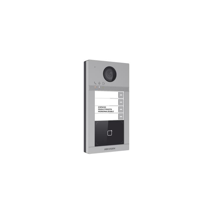 Videoportero IP 2 Megapixel / Llamada y Apertura Remota desde App Hik-Connect (Requiere monitor )/ PoE / Exterior IP65