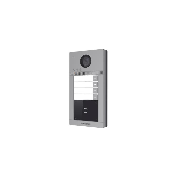 Videoportero IP 2 Megapixel / Llamada y Apertura Remota desde App Hik-Connect (Requiere monitor )/ PoE / Exterior IP65
