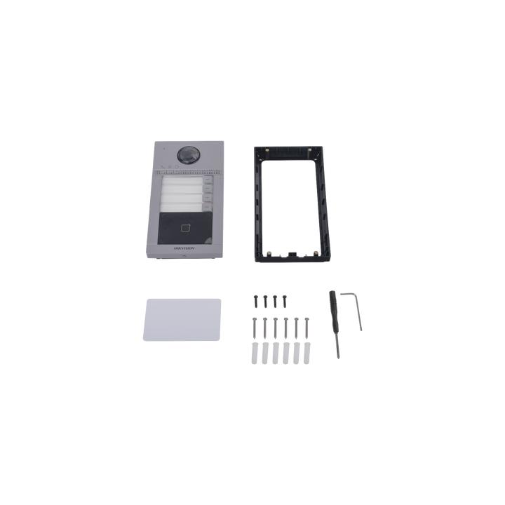 Videoportero IP 2 Megapixel / Llamada y Apertura Remota desde App Hik-Connect (Requiere monitor )/ PoE / Exterior IP65