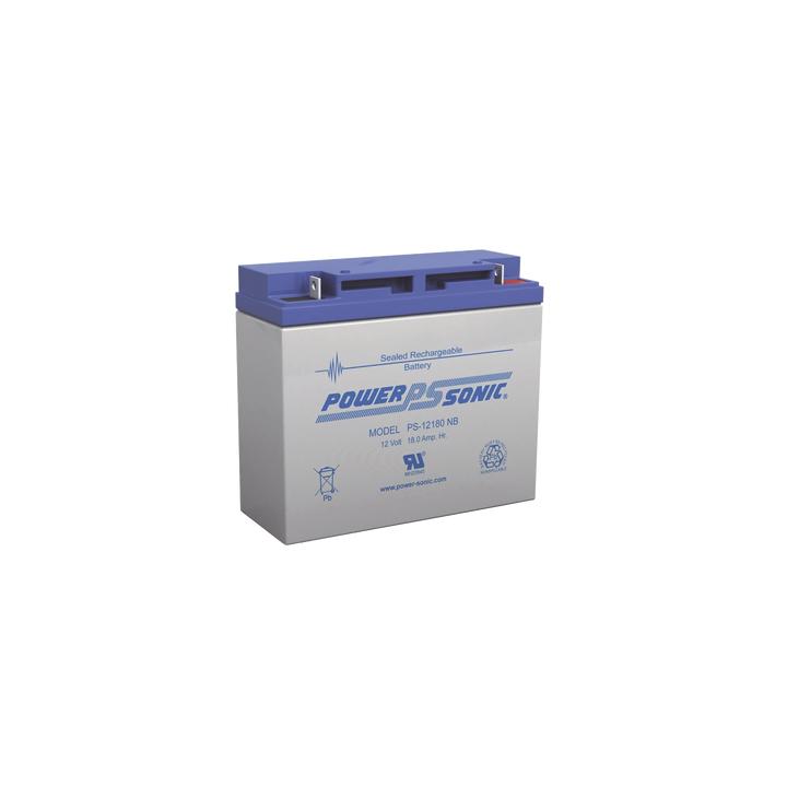 Batería 12V, 18AH, Para Respaldo, Tecnologías AGM/VRLA, Diseño De Vida Útil 5 Años, Terminales Tipo NB, Listada