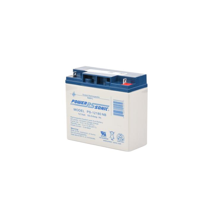 Batería 12V, 18AH, Para Respaldo, Tecnologías AGM/VRLA, Diseño De Vida Útil 5 Años, Terminales Tipo NB, Listada