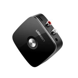 Receptor de Audio Bluetooth 5.0 a RCA o Auxiliar 3.5mm / Tecnología EDR / Reconexión Automática / Hasta 10 m / Ideal