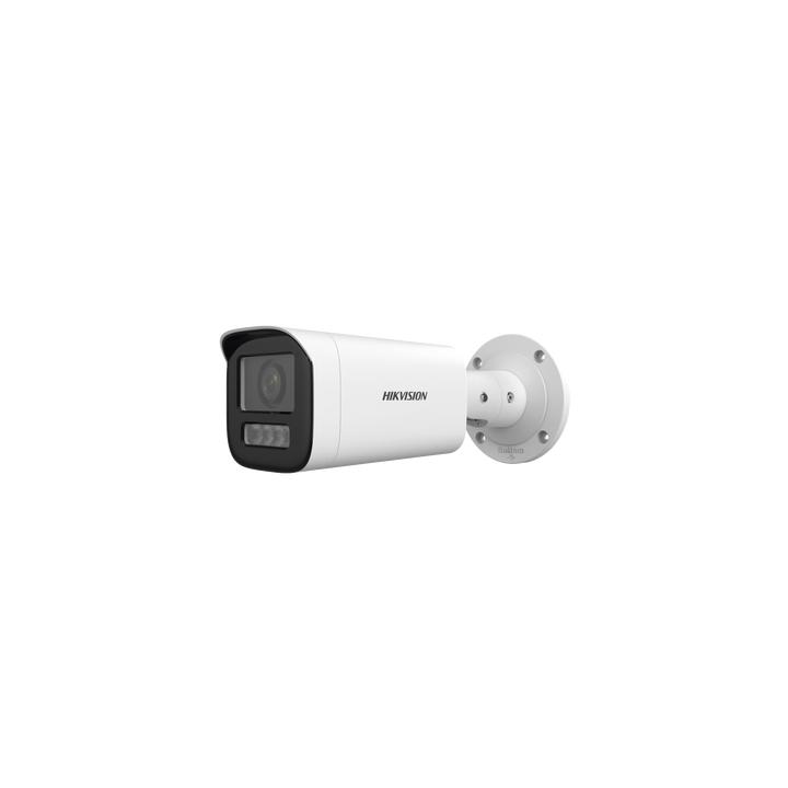 Bala IP 4 Megapíxel / Lente Motorizado 2.8 a 12 mm / Dual Light (50 mts IR + 50 mts Luz Blanca) / ACUSENSE Lite /