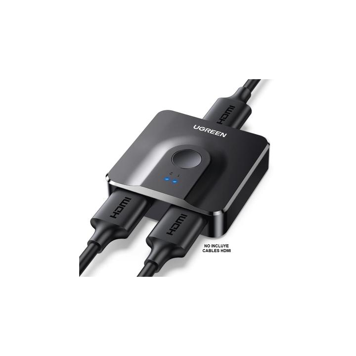 Switch/Divisor HDMI 4K 60Hz (Splitter) | Bidireccional (2 Entradas 1 Salida/1 Entrada 2 Salidas | Switch Conmutable |