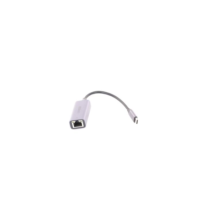 Adaptador de Red USB-C 3.1 (5 Gbps) a RJ45 | Thunderbolt 3 | Admite 10/100/1000 Mbps |  Chip Inteligente | Amplia